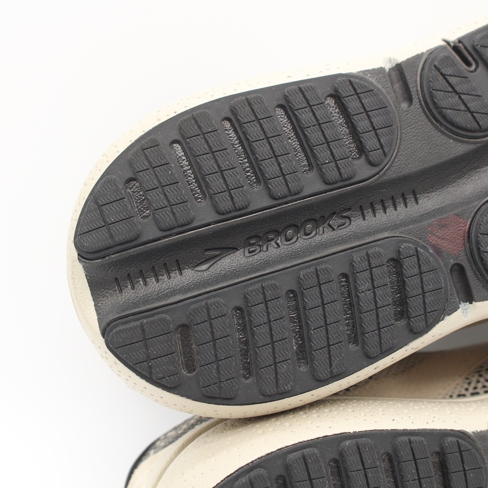 Brooks Ghost Max 2 Running Shoes Womens Size 10B Tan Black Lace Up Walking - Picture 9 of 15